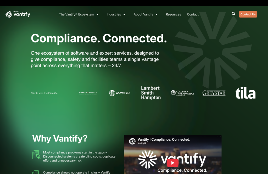 The homepage background